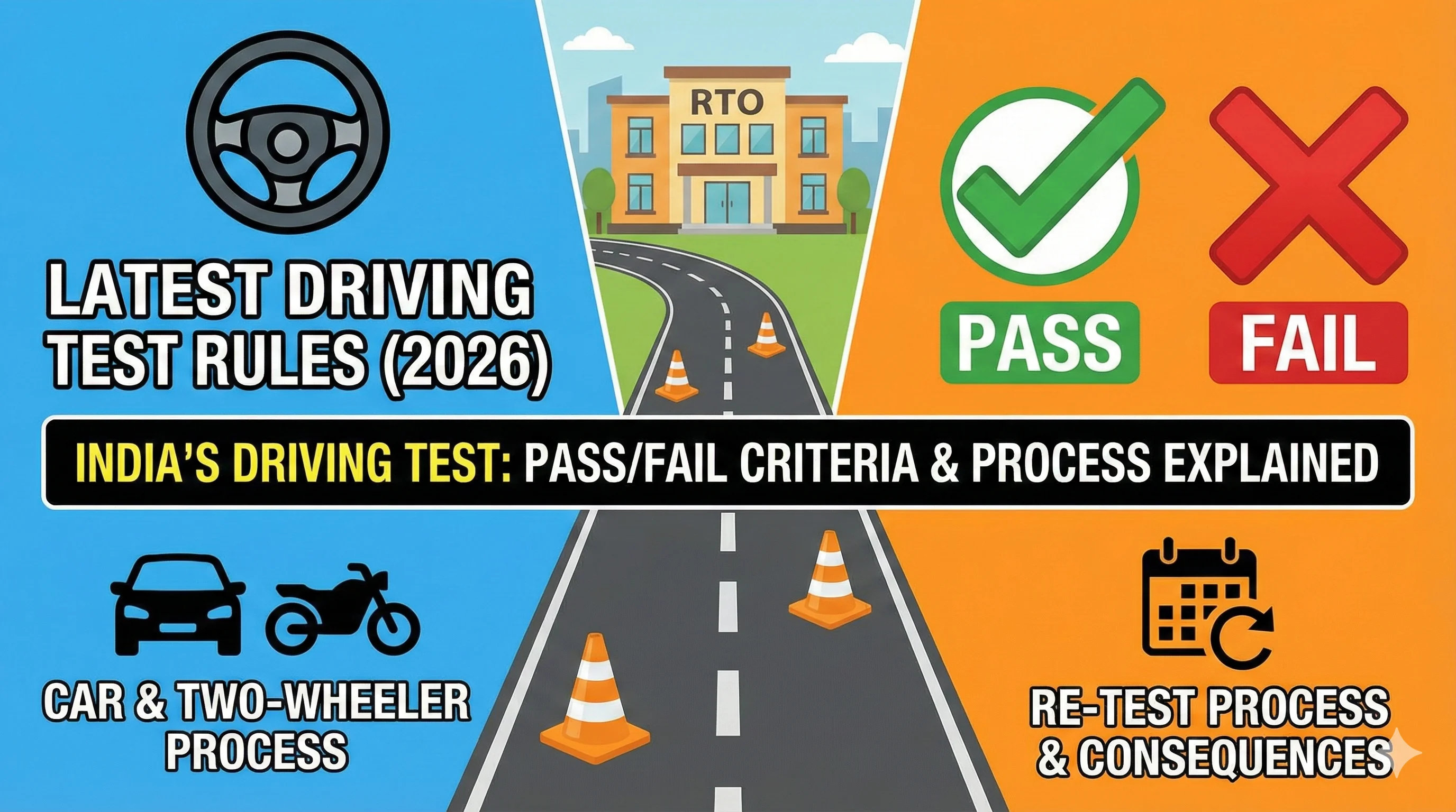 Driving Test Rules in India